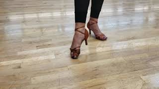 Latin dance shoes