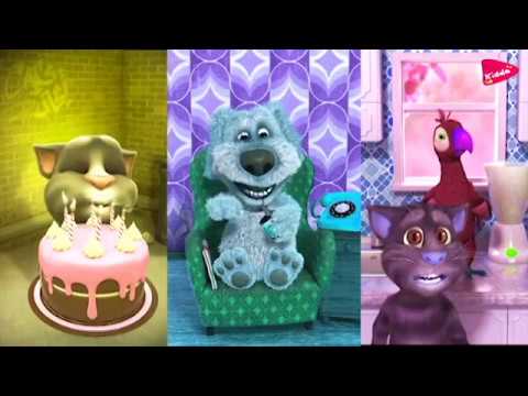 Three Blind Mice | English Nursery Rhyme for children with lyrics | Learn Colors with My Talking Tom