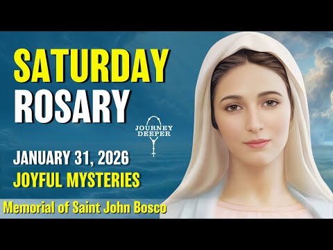 Saturday Rosary ❤️ Joyful Mysteries of Rosary ❤️ January 31, 2026 VIRTUAL ROSARY