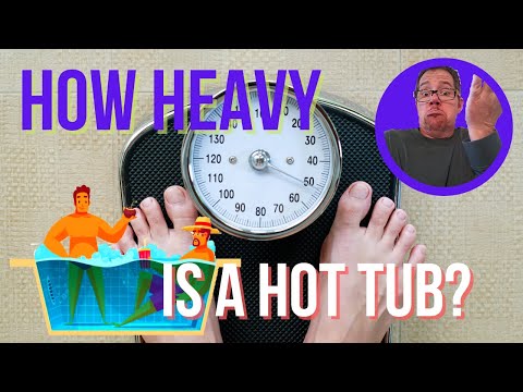 How Much Does a Hot Tub Weigh? (Empty, people & water) | Hot Tub Owner HQ