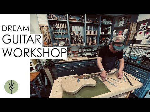 DREAM GUITAR WORKSHOP TOUR!!! - With Dave Snell