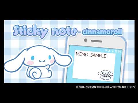 Notepad Cinnamoroll Video
