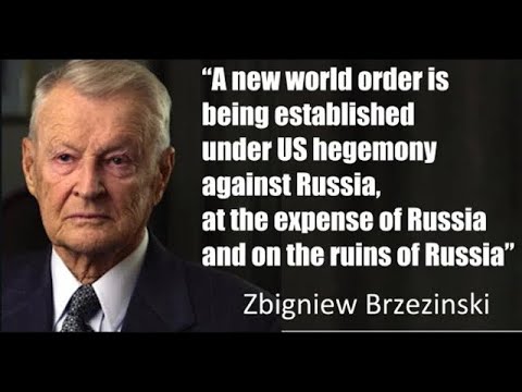 Russia & Ukraine The Grand Chessboard:  A strategic blueprint for WW3 from 1997
