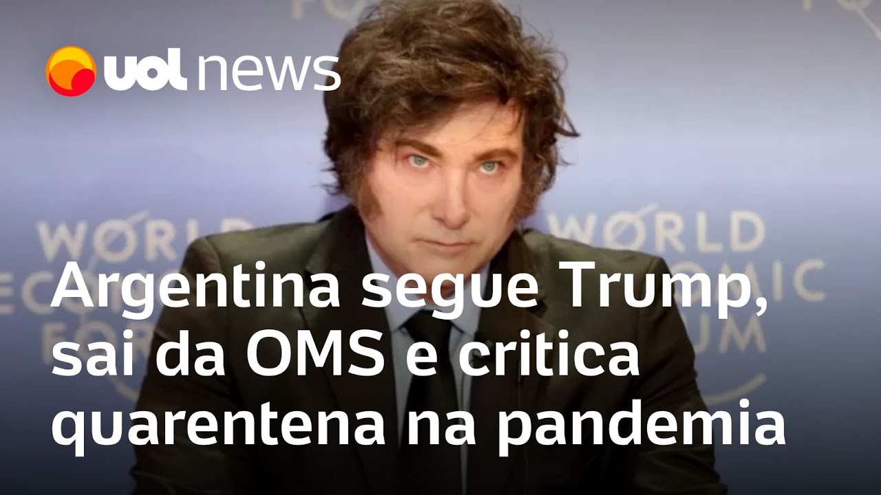 Argentina segue Trump, sai da OMS e critica quarentena na pandemia de covid
