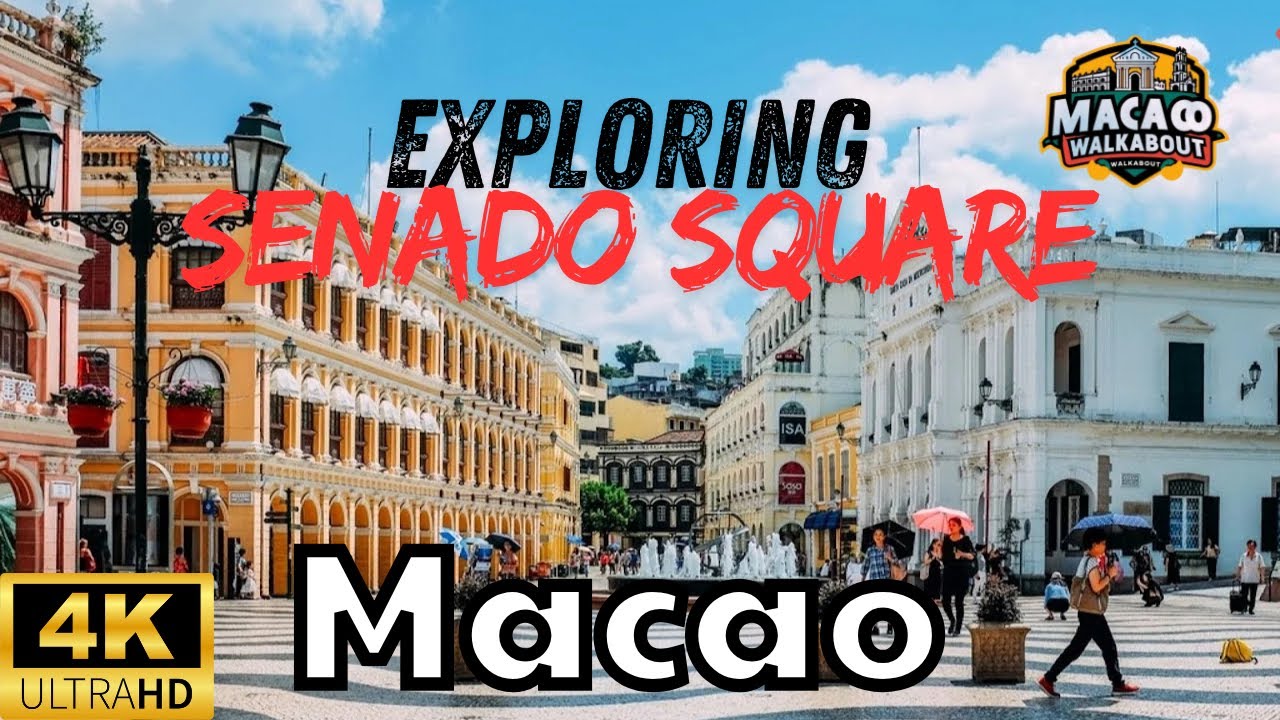 Join tourist on guided walk around the Senado Square, surrounded by cultural landmarks.