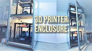 3D Printer Enclosure Build - Creality Ender 5 Plus (Aluminium T-slot profiles)