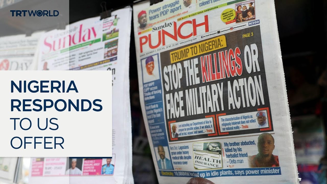 Trump says there 'could be' US troops on the ground in Nigeria