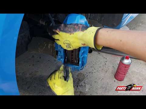 Focus RS Stoptech Sport Brake Pad Install
