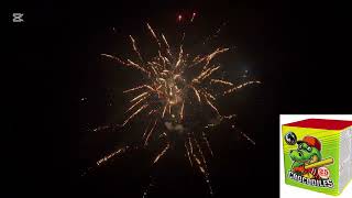 Ohňostroj Crocodiles 25rán 20mm