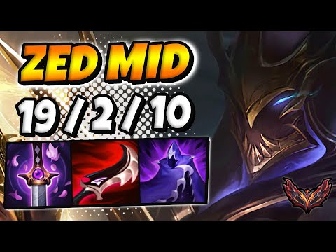 Zed MID vs Ahri [ OTP ] Lol Korea Grandmaster Patch 12.17 ✅