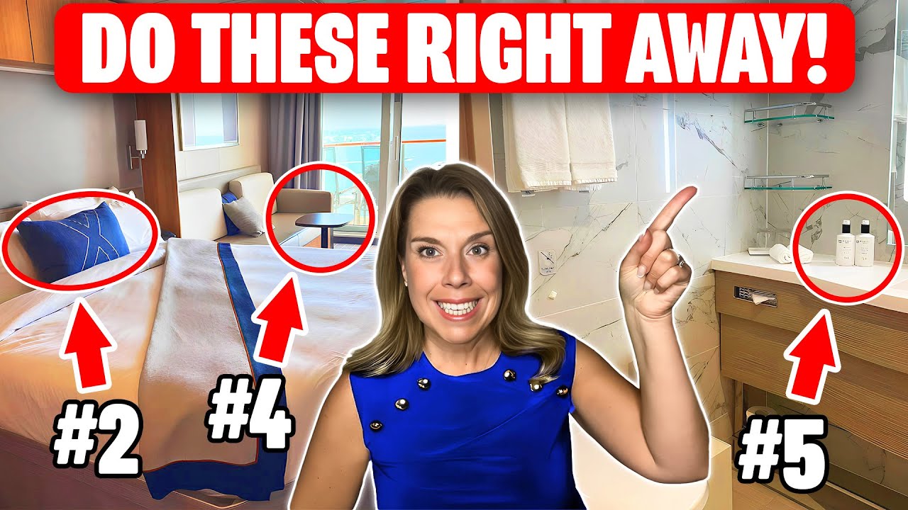 20+ Things To Do In Your Cruise Cabin Before You Even Unpack!