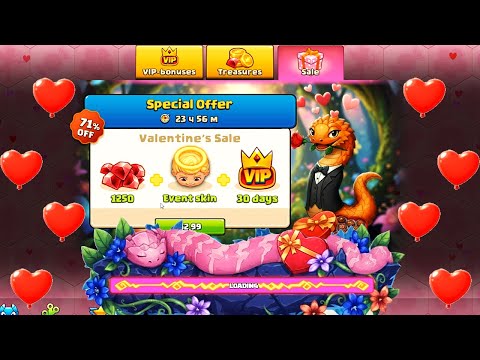 💘 NEW Cupidon Skin. New Update in Little Big Snake! | INSANE