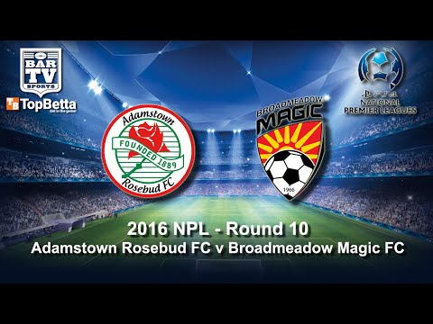 2016 NNSWF Round 10 Delayed Broadcast - Adamstown Rosebuds v Broadmeadow Magic