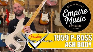 Video thumbnail for Fender Custom Shop 1959 Precision Bass (Ash Body) - EMPIRE MUSIC by Empire Music