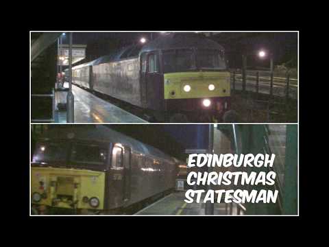 Prestatyn 2.12.2017 - 47772 Carnforth TMD & 57316 on Edinburgh Christmas Statesman