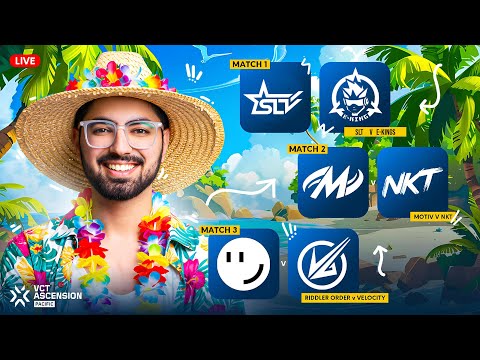 VCT Watchparty 🍿 VELOCITY GAMING vs RIDDLE ESPORTS | VCT ASCENSION Pacific 2025 #AscensionPacific
