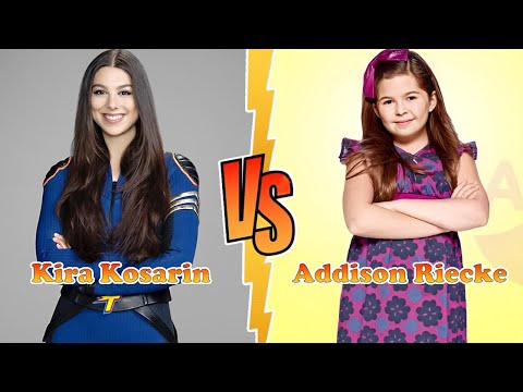 KIRA KOSARIN (Phoebe) VS ADDISON RIECKE (Nora Thunderman) Transformation ★ From Baby To 2024