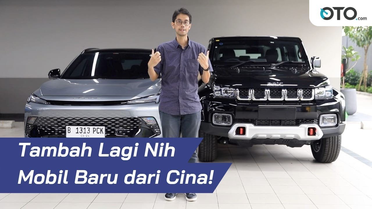BAIC BJ40 Plus yang mirip Jeep Wrangler dan BAIC X55-II yang berlimpah fitur mutakhir
