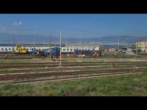 Transito da Villa San Giovanni Bolano + container deragliato!!!