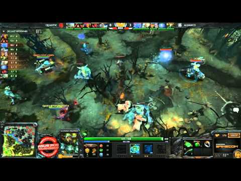 Dota 2 - DreamHack Summer 2013 - Finals- Alliance vs Quantic - Game 3 [English Commentary]