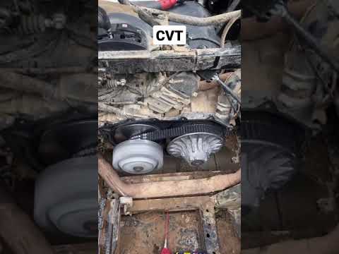 How CVT (Continuous Variable Transmission) Works? #shorts #engine