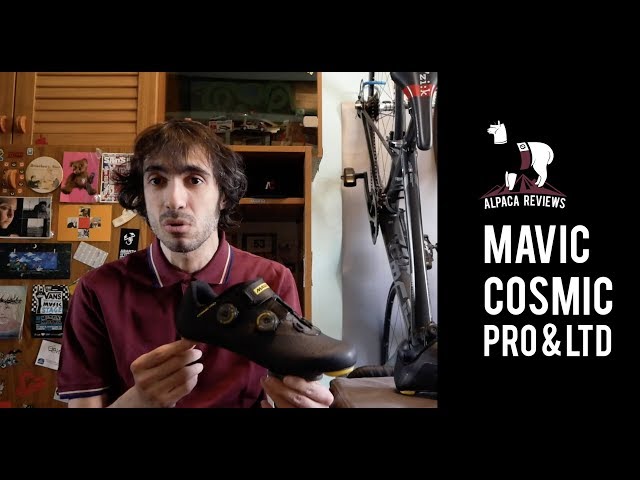 Видео Велотуфли Mavic Cosmic Pro Ltd черно-серебристые
