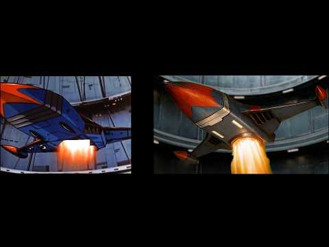 Battle of the Planets Intro Comparison (1978 Original vs 2025 AI Interpretation) — Work In Progress