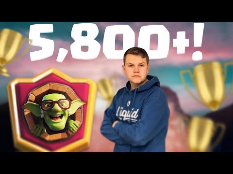 CLASSIC LOG BAIT! 5,800+ LIVE Ladder Gameplay - Clash Royale