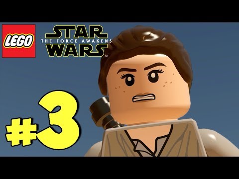 LEGO STAR WARS The Force Awakens Gameplay Walkthrough Part 3 - Escape from the Finalizer