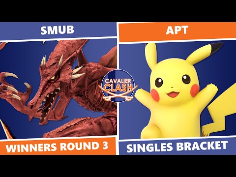Cavalier Clash 4: Winners Round 3 - smub (Ridley) Vs apT (Pikachu) SSBU Singles