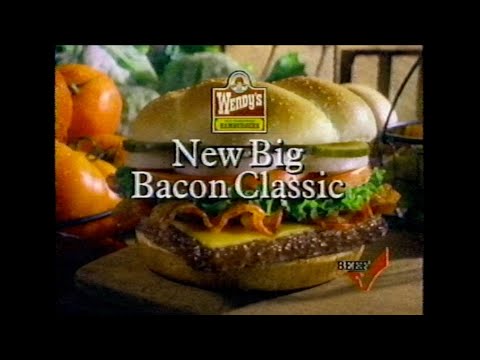 Wendy's Big Bacon Classic Commercial #2 (1993)