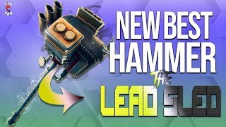 fortnite stw best new hammer the lead sled grab it now - husk stomper fortnite