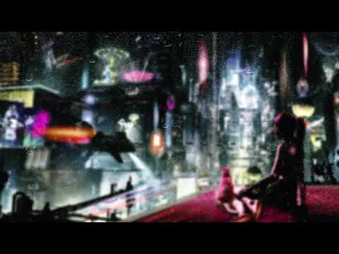 ASMR Cyberpunk City Rain Sound Ambience 3 Hours 4K