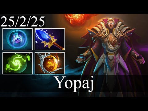 BOOM.Yopaj - Invoker | Midlane Gameplay Dota 2 Patch 7.30e