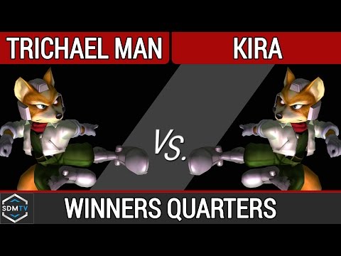 SDSU Biweekly 56 - Trichael Man (Fox) vs. SSBM-T | Kira (Fox) - SSBM Winners Quarters - Smash Melee