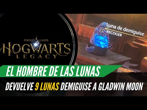 The Man of the Moons (Returns the 9 demiguise moons to Gladwin Moon) Hogwarts Legacy