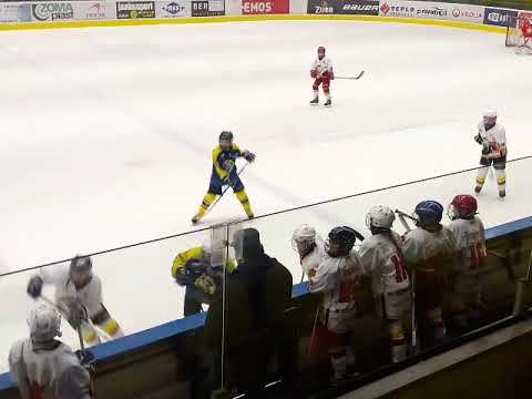 Vánoční turnaj 27-28.12.2018 HC Frýdek-Místek-HC Zubr Přerov 6.třída 3.třetina