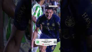 OS GOLS DO EMPATE EM 1 A 1 ENTRE JUVENTUDE E GRÊMIO #futebol #brasil #grêmio #juventude