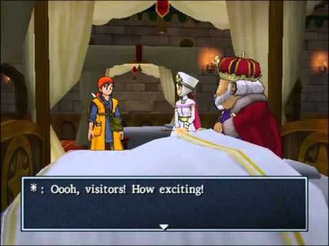74 Dragon Quest 8 Cut-scene - Meeting Princess Minnie