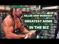 Mike O'Hearn Taking The NBA Star Enes Kanter Thru A Arm Workout