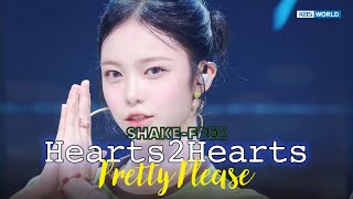 Download lagu [SHAKE FREE] Hearts2Hearts ハーツトゥハーツ 하츠투하츠 - Pretty Please [Music Bank] | KBS WORLD TV 250926 mp3