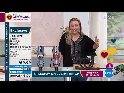 HSN | Home Solutions featuring Shark Cleaning 04.23.2022 - 06 PM