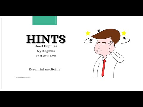 HINTS exam (Head Impulse, Nystagmus, Test of Skew)
