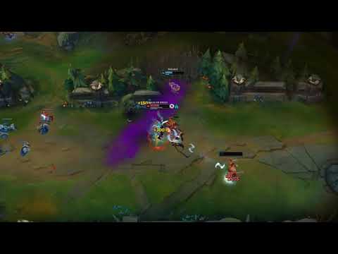 Aphelios 1v4 + a random Xerath Scripter at the end