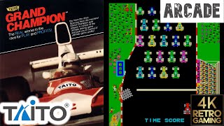 Grand Champion Arcade ( Taito 1981 ) 4k Gameplay