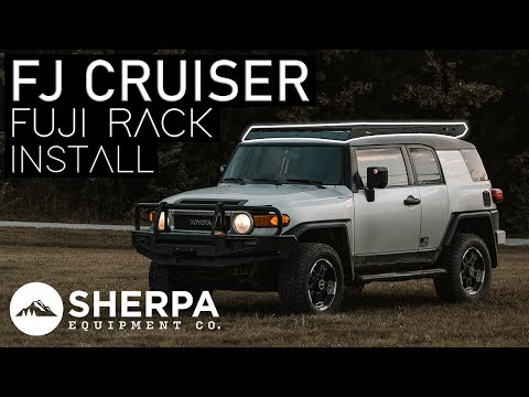 Sherpa Equipment Company FJ Cruiser Fuji Rack Install