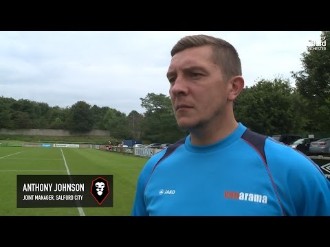 Salford City 3-2 Gainsborough Trinity - Anthony Johnson post-match interview