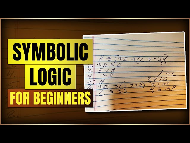 Mastering Symbolic Logic: A Guide to Simple Proofs Using Rules of ...