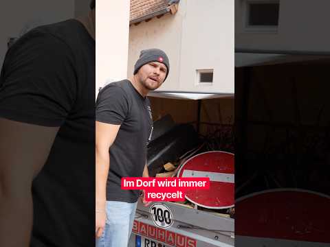 Im Dorf wird immer recycelt 😂| Nikolaj