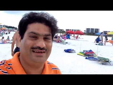 Darshak Thacker visited Siesta beach after wedding show at Sarasota FL on June 7th 2015